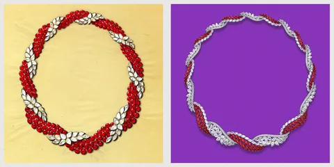 cartier tutti frutti necklace
