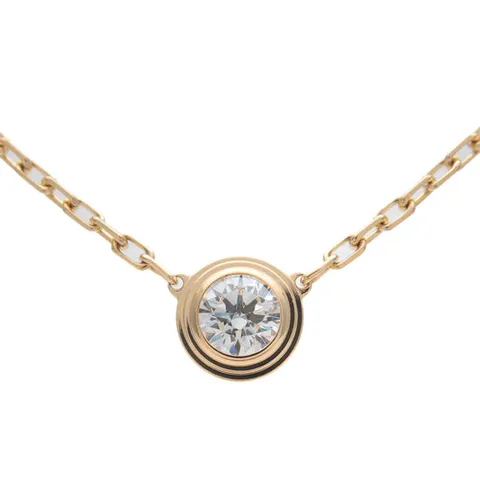 cartier diamond necklace xs