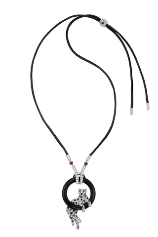 cartier teardrop necklace