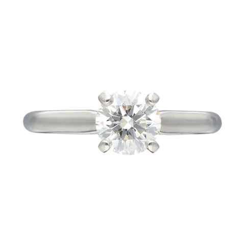 cartier solitaire ring