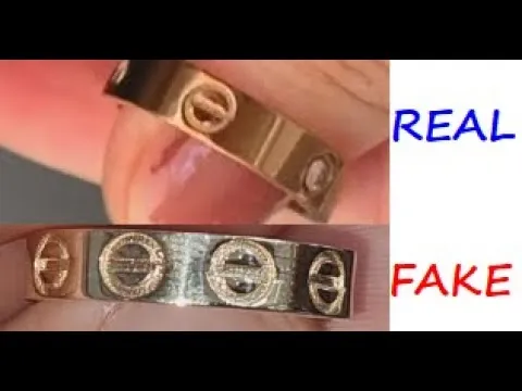 cartier love ring authentic