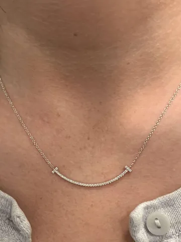 cartier smile necklace