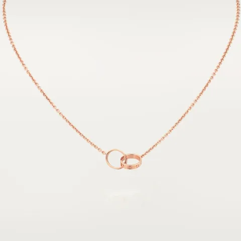 cartier engraved necklace