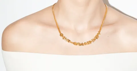 cartier alphabet necklace