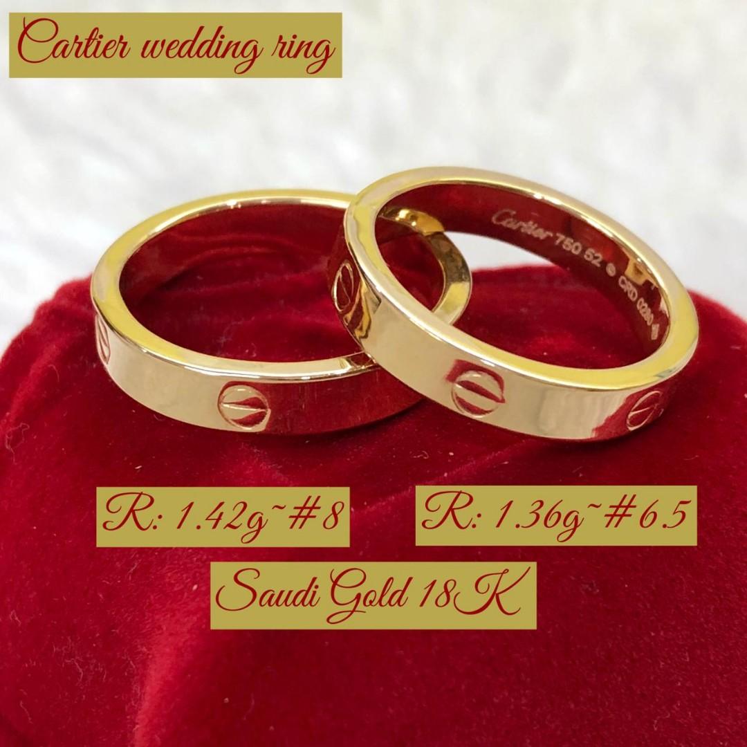 cartier couple ring