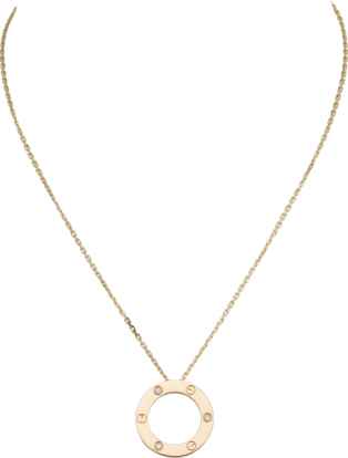 cartier white gold diamond necklace