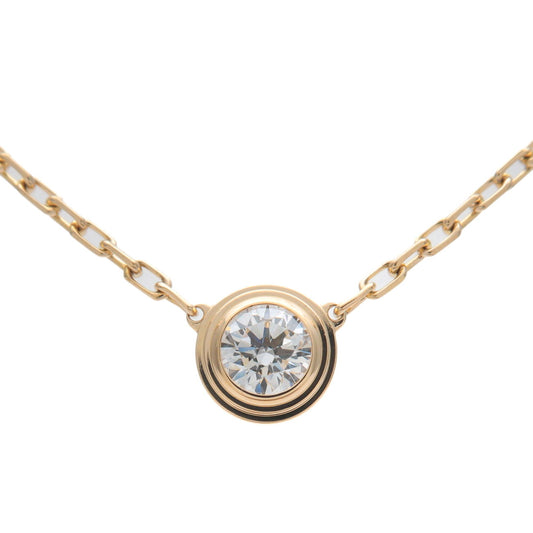 cartier diamond necklace xs