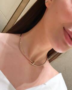 cartier juste un clou necklace without diamonds