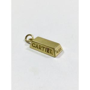 cartier ingot pendant