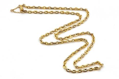 cartier mens gold necklace