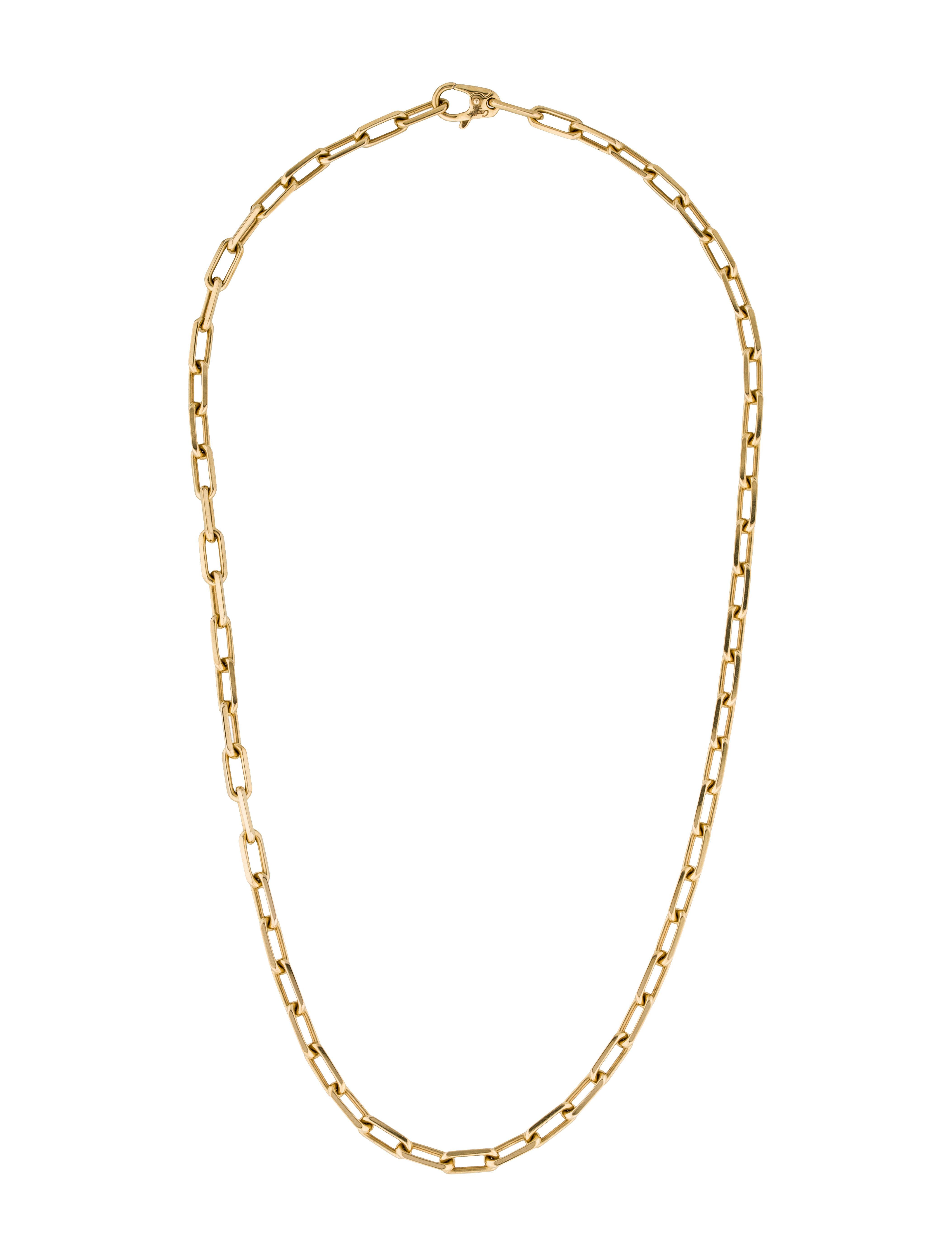 cartier santos chain necklace