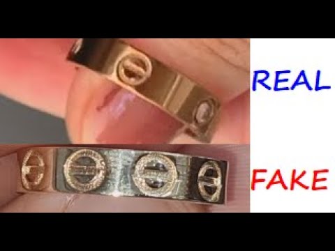 cartier love ring authentic