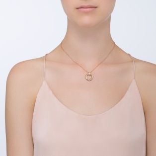 cartier trinity necklace with diamonds