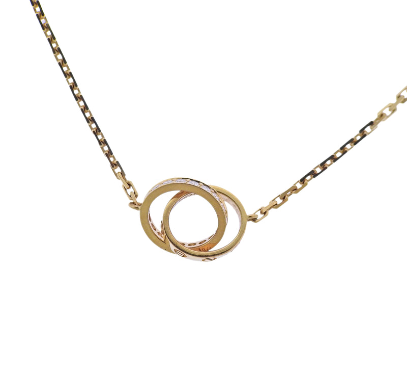 cartier female necklace
