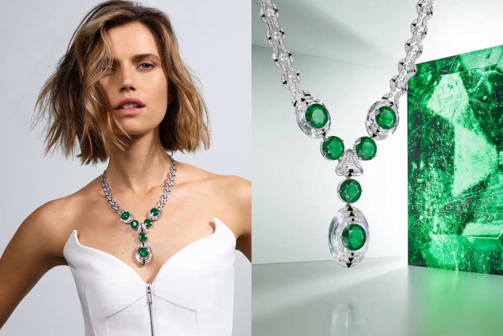 emerald necklace cartier