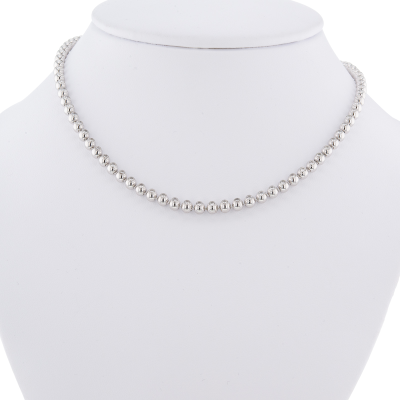 cartier bezel necklace