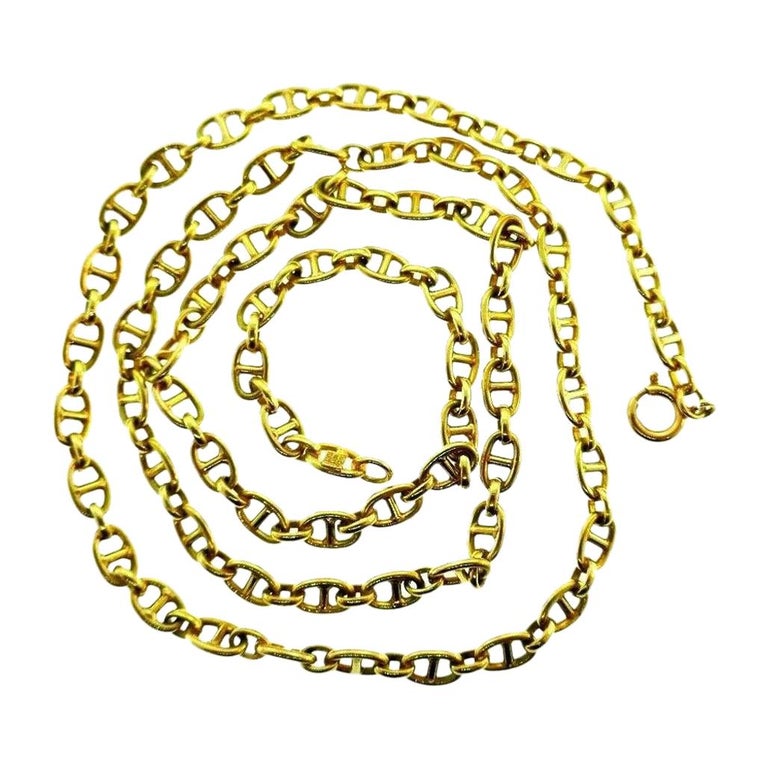 vintage cartier gold necklace