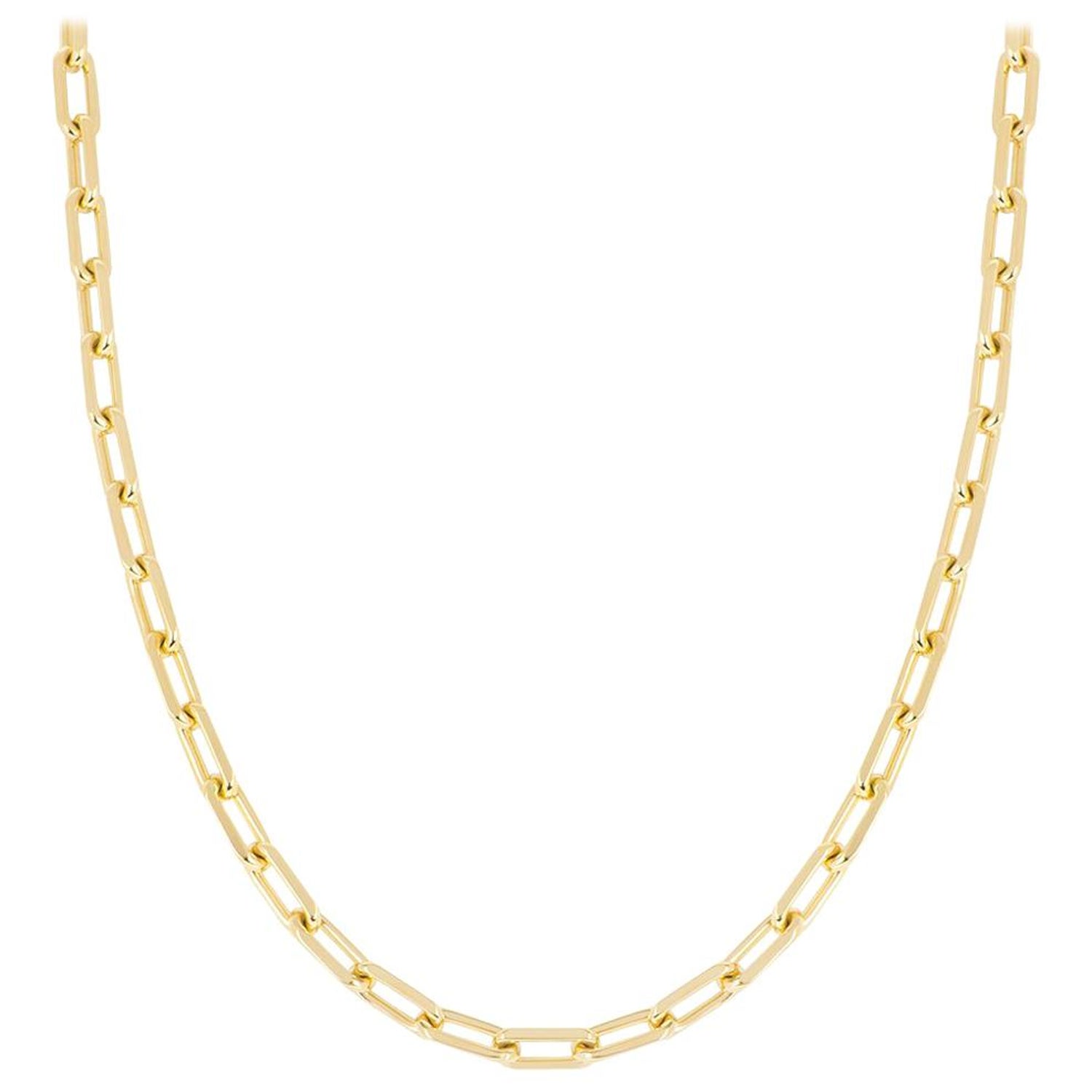 santos de cartier necklace yellow gold