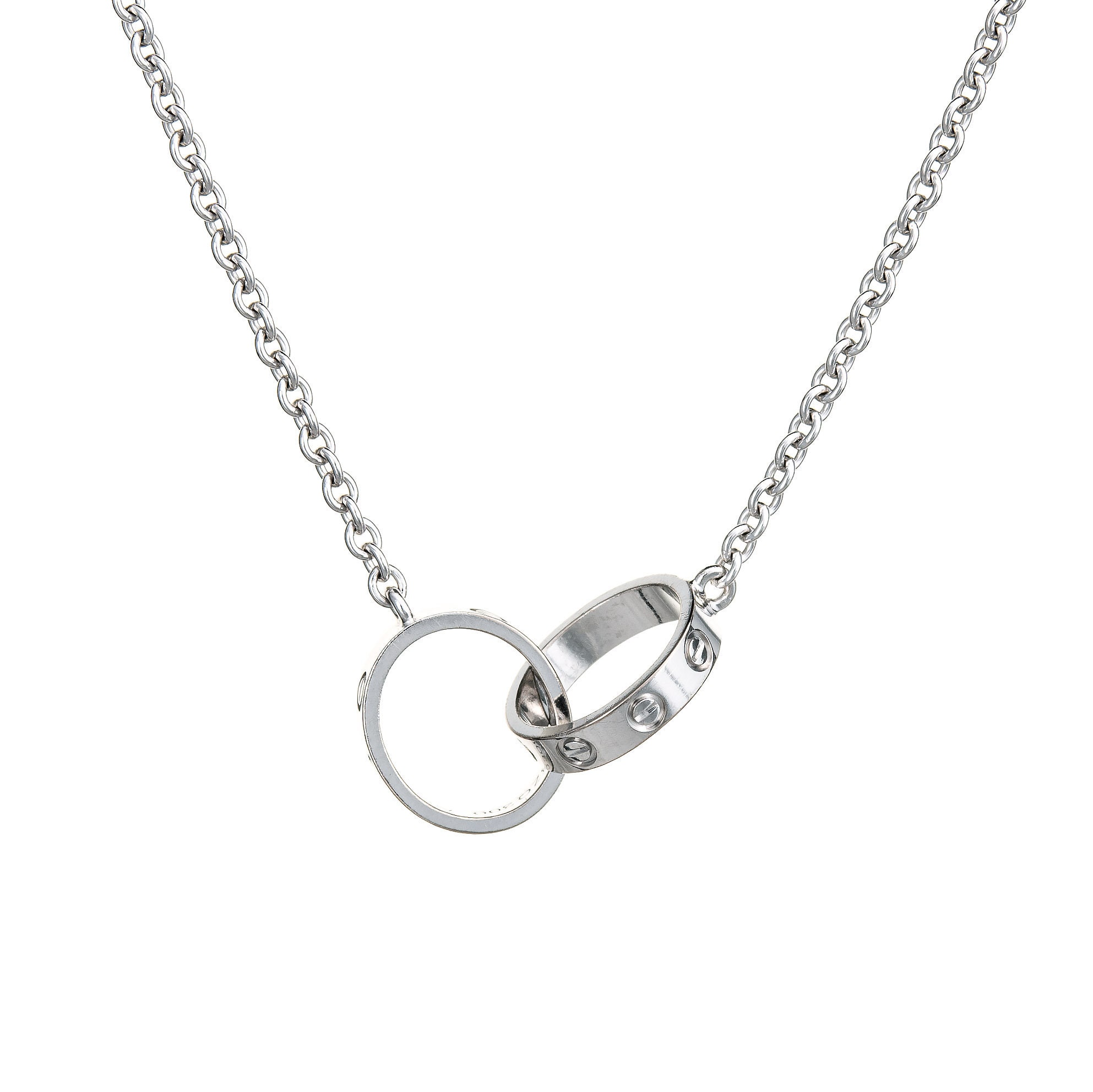 cartier dainty necklace