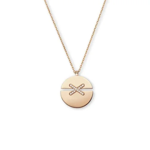 Chaumet 084495 Jeux De Liens Harmony Rose Gold Large Model Pendant 1
