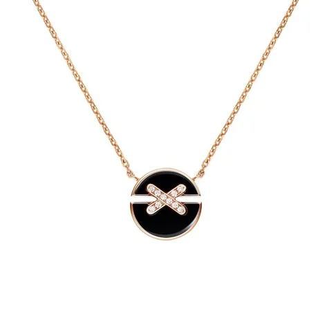 Chaumet 084426 Jeux De Liens Harmony Onyx Small Model Pendant 1