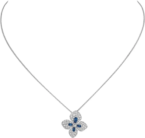 Chaumet 082997 Hortensia Voie Lactée White Gold and Diamonds and Sapphires 2