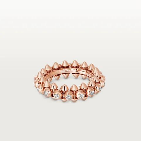Cartier Clash De Cartier Ring N4765400 Diamonds Rose Gold 1