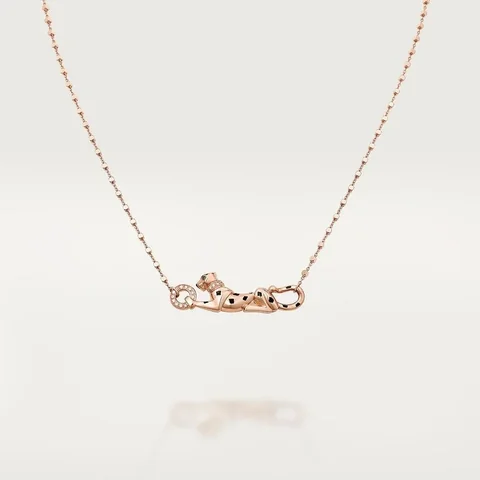 Cartier Panthère De Cartier Necklace B7224538 Rose Gold Diamonds 1