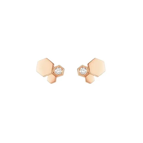 Chaumet Bee My Love Earrings 083985 Rose gold diamonds 1