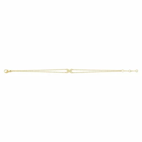 Chaumet 082115 Jeux De Liens Bracelet Yellow gold Diamonds 1