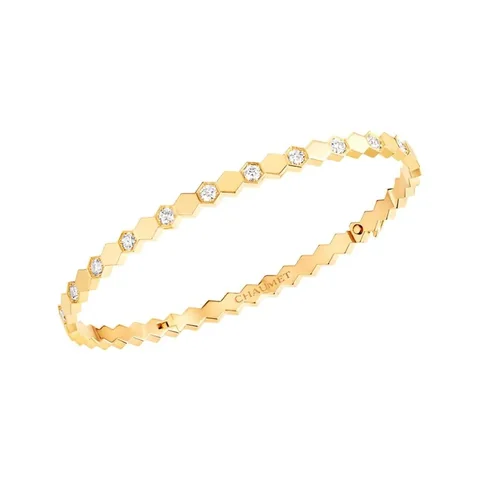 Chaumet Bee My Love Bracelet 083439 Yellow gold diamonds 2