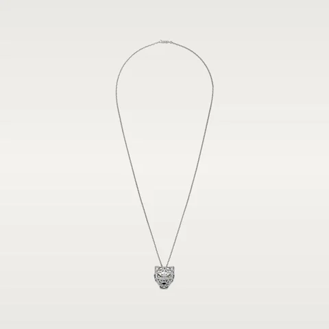 Cartier Panthère de N7424210 Cartier Necklace White Gold Tsavorite Garnets Onyx 1