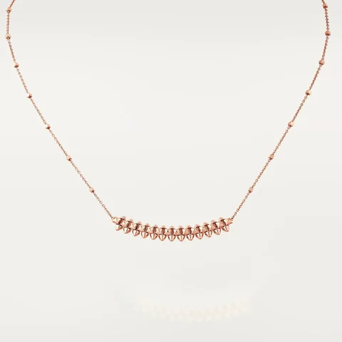 Cartier Clash De Cartier B722474 Necklace Small Model Rose Gold 1