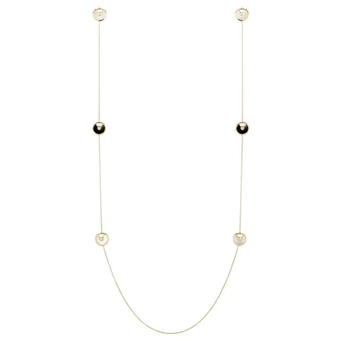 Cartier Amulette De Cartier B7225100 Necklace XS Yellow Gold Onyx White mother-of-pearl Diamond 1