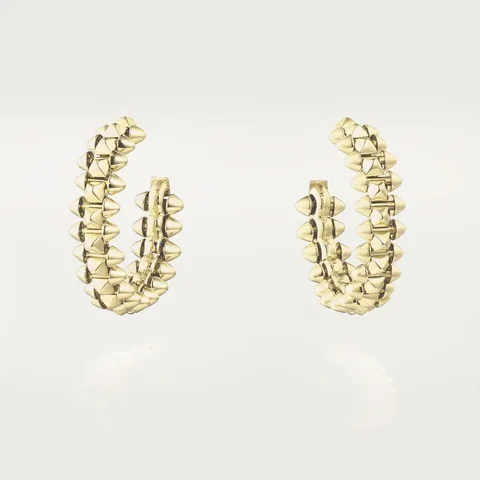 Cartier Clash De B8301415-YG Cartier Earrings Small Model Yellow Gold 1
