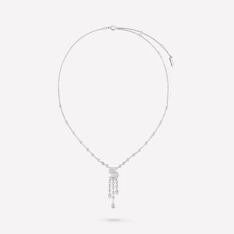 Chanel Eternal N°5 J11998 Necklace 18k White Gold Diamonds 1