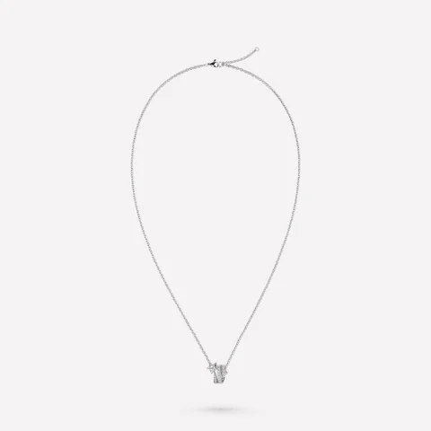 Chanel Comète Étoile Filante J10813 Necklace 18k White Gold Diamonds 1