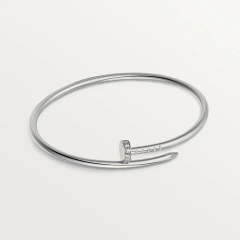 Cartier Juste un Clou B6066117 Bracelet Small Model White Gold Diamonds 1