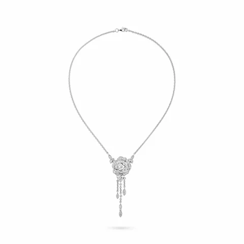Chanel Bouton de J11176 Camélia transformable necklace 1