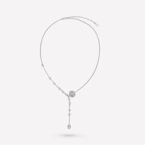 Chanel Bouton de J12058 Camélia Necklace 18k White Gold Diamonds 1