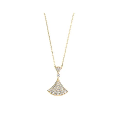Bulgari Divas? Dream 358121 Necklace Yellow Gold Set Diamonds 1