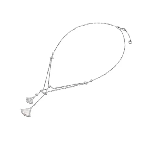 Bulgari Divas? Dream 358682 Necklace White Gold with Necklace White Gold with Mother-of-pearl 1