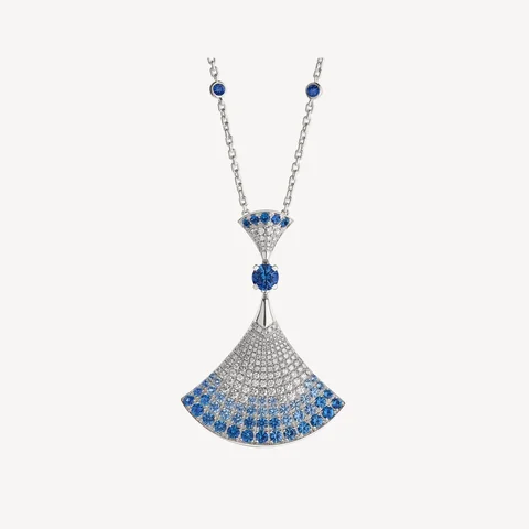 Bulgari Divas? Dream Necklace 358113 White Gold Sapphires and Diamonds 1