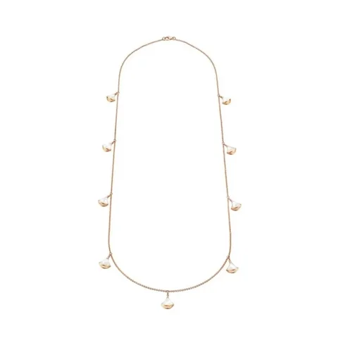 Bulgari Divas? Dream 350061 Necklace Rose Gold Mother-of-pearl and Diamonds CL856969 1