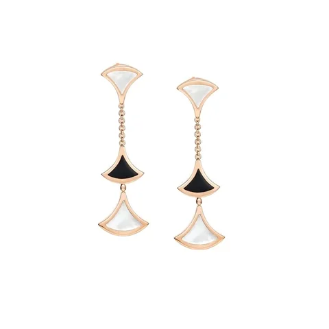 Bulgari 350260 Diva?s Dream Earrings with Black Onyx and Mother of Pearl OR857051 1