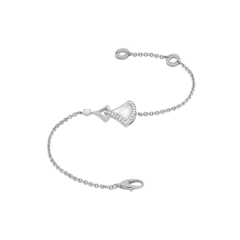 Bulgari 358684 Divas? Dream Bracelet White Gold with Mother-of-pearl and Diamonds 1