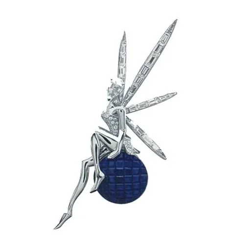 Van Cleef & Arpels brooch Caresse d?�ole brooch 1