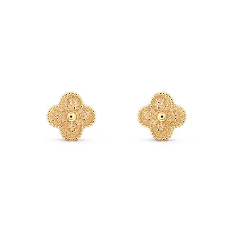 Van Cleef & Arpels VCARO1IH00 Vintage Alhambra earrings Yellow gold 1