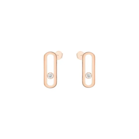 Messika Move Uno Rose Gold Earrings 12182-PG