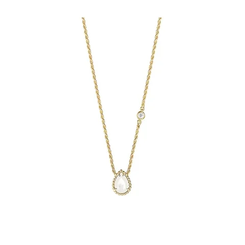 Boucheron Serpent Bohème Pendant JPN00626 Yellow Gold Diamond Pearl XS Motif 2